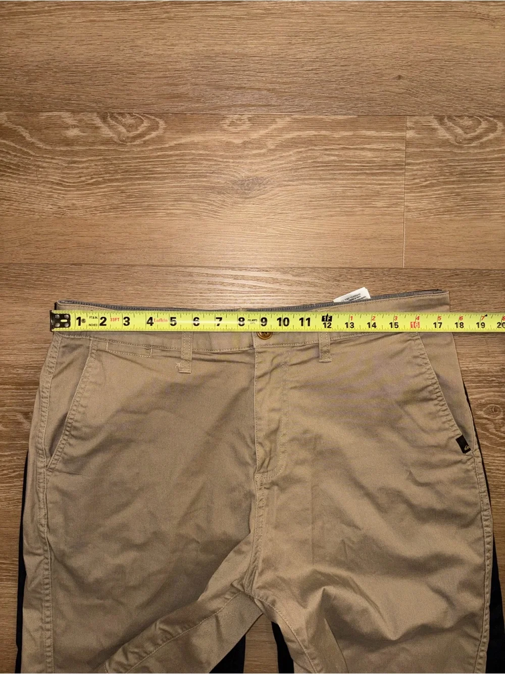 2 Quiksilver Men’s Everyday Union Stretch Shorts Size 33 & 34 Black Khaki Used